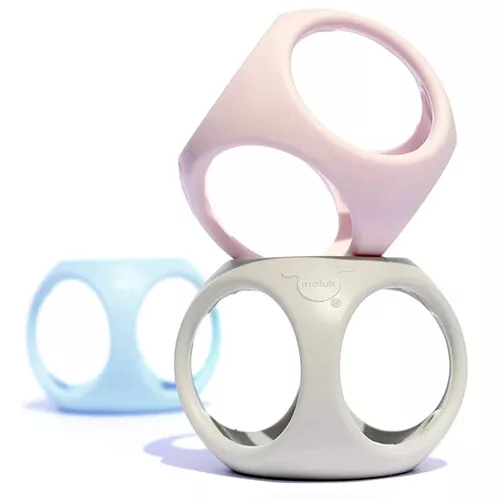 Moluk Babyballen Oibo - Pastel - 3st 4 Moluk Babyballen Oibo - Pastel - 3st - Afbeelding 2