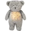 Moonie Knuffelbeer Met Nachtlamp En Geluid - Mineral Grey - 28 Cm