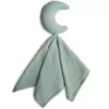 Mushie Knuffeldoek Moon - Roman Green -Speelgoedwinkel mushie knuffeldoek moon roman green 2
