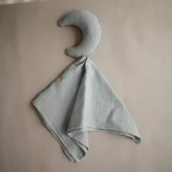 Mushie Knuffeldoek Moon - Roman Green -Speelgoedwinkel mushie knuffeldoek moon roman green 3