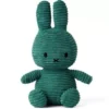 Nijntje-miffy Corduroy Knuffelkonijn 23 Cm - Groen