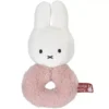 Nijntje Fluffy Rammelaar Nijntje - Roze -Speelgoedwinkel nijntje miffy fluffy rammelaar nijntje roze1