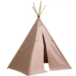 Nobodinoz Tipi Wigwam Nevada - Bloom Pink -Speelgoedwinkel nobodinoz tipi wigwam nevada pure line bloom pink3