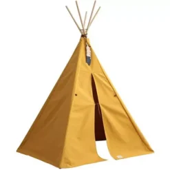 Nobodinoz Tipi Wigwam Nevada - Farniente Yellow -Speelgoedwinkel nobodinoz tipi wigwam nevada pure line farniente yellow2