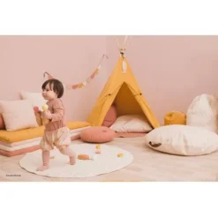 Nobodinoz Tipi Wigwam Nevada - Farniente Yellow -Speelgoedwinkel nobodinoz tipi wigwam nevada pure line farniente yellow5