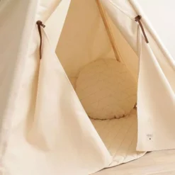 Nobodinoz Tipi Wigwam Nevada - Natural -Speelgoedwinkel nobodinoz tipi wigwam nevada pure line natural ilovespeelgoed5