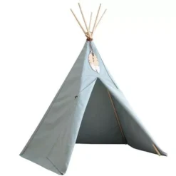 Nobodinoz Tipi Wigwam Nevada - Riviera Blue -Speelgoedwinkel nobodinoz tipi wigwam nevada pure line riviera blue1