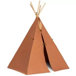 Nobodinoz Tipi Wigwam Nevada - Sienna Brown -Speelgoedwinkel nobodinoz tipi wigwam nevada sienna brown 2