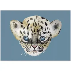 Nuukk Ansichtkaart Leopard