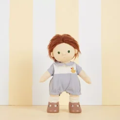 Olli Ella Dinkum Dolls Poppenkleding - Ducky Romper -Speelgoedwinkel olli ella dinkum dolls poppenkleding ducky romper 4