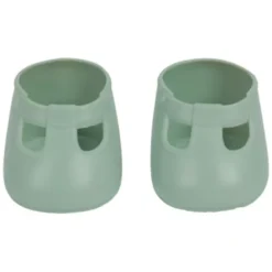 Olli Ella Dinkum Dolls Poppenschoenen - Basil Green