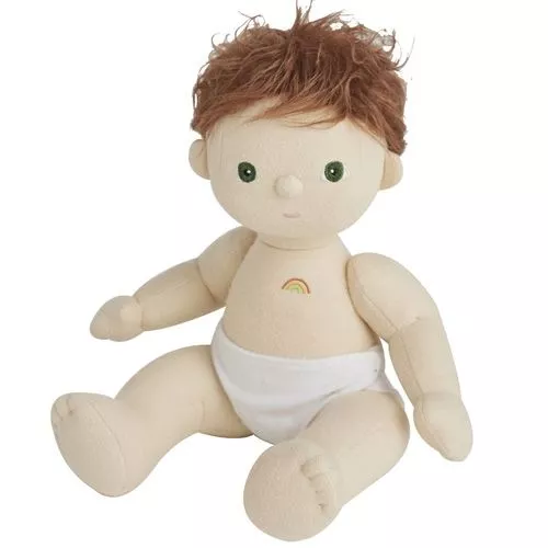 Olli Ella Lappenpop Dinkum Doll - Pumpkin - 35 Cm - Afbeelding 7