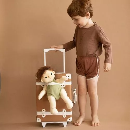 Olli Ella Lappenpop Dinkum Doll - Pumpkin - 35 Cm - Afbeelding 5