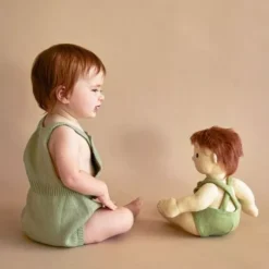 Olli Ella Lappenpop Dinkum Doll - Pumpkin - 35 Cm -Speelgoedwinkel olli ella lappenpop dinkum doll pumkin 35 cm 6