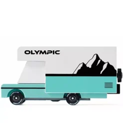Candylab Camper Olympic Rv -Speelgoedwinkel olympic side