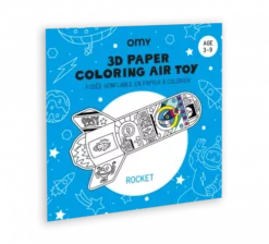 Omy Inkleurbaar 3D Speelfiguur Rocket -Speelgoedwinkel omy inkleurbaar 3d speelfiguur rocket 1 1