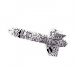 Omy Inkleurbaar 3D Speelfiguur Rocket -Speelgoedwinkel omy inkleurbaar 3d speelfiguur rocket 2