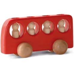 Ostheimer Bus Met Passagiers - Rood