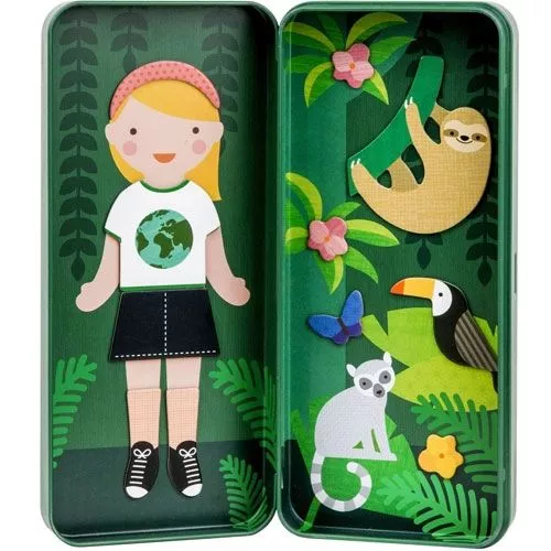 Petitcollage Magnetisch Aankleedspel - Natuur 4 Petitcollage Magnetisch Aankleedspel - Natuur - Afbeelding 2