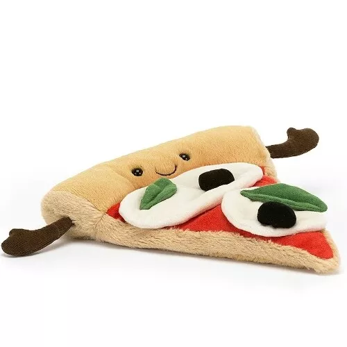 Jellycat Amusables Knuffelpizzapunt - 19 Cm 3 Jellycat Amusables Knuffelpizzapunt - 19 Cm