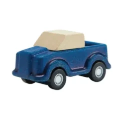 Plan Toys Auto Pick-up Truck Planworld -Speelgoedwinkel plan toys auto planwood blauw1