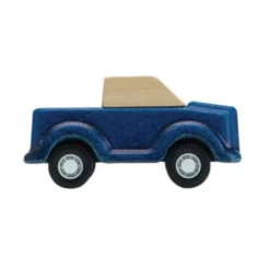 Plan Toys Auto Pick-up Truck Planworld -Speelgoedwinkel plan toys auto planwood blauw2