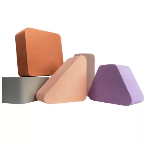 Moes Play Stapsteen En Bouwblok Rectangle - Jet Stream Grey 4 Moes Play Stapsteen En Bouwblok Rectangle - Jet Stream Grey - Afbeelding 2