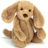 Jellycat Knuffelpuppy Bashful Toffee - S - 18 Cm -Speelgoedwinkel puppy toffee 1