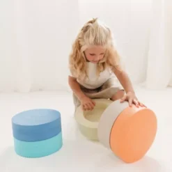 Moes Play Stapstenen - Rainbow Chair - 5st -Speelgoedwinkel rainbow chair3