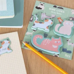 Rex London Memoblaadjes Nine Lives -Speelgoedwinkel rex london memoblaadjes nine lives 1