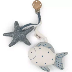 Saga Copenhagen Clip-on Vis - Aqua Sea