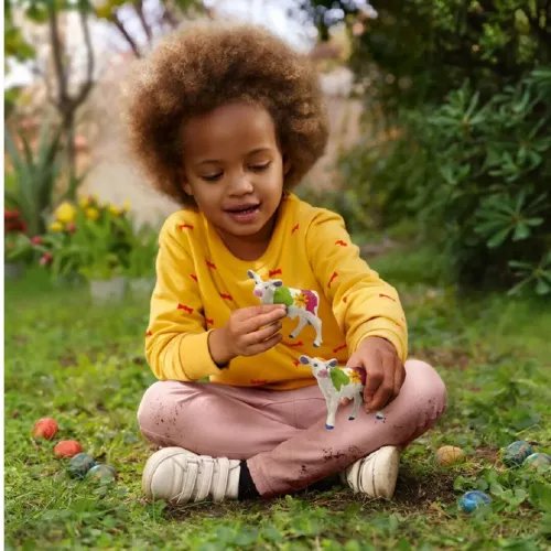 Schleich Colorful Farm World Spring Calf - Afbeelding 2