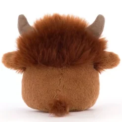 Jellycat Knuffelkoe Amuseabean Highland Cow - 10 Cm -Speelgoedwinkel schotse hooglander2