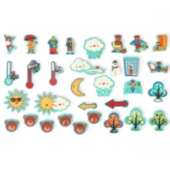 Scratch Europe Magneetboek Edulogic - Dagplanner En Weerstation -Speelgoedwinkel scratch europe magneetboek edulogic dagplanner en weerstation 4