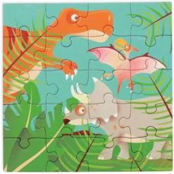 Scratch Europe Magnetisch Puzzelboek Dino - 2x20st -Speelgoedwinkel scratch europe magnetisch puzzelboek dino 3