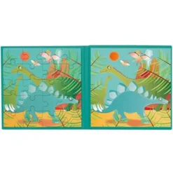 Scratch Europe Magnetisch Puzzelboek Dino - 2x20st -Speelgoedwinkel scratch europe magnetisch puzzelboek dino 4