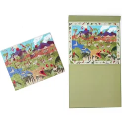 Scratch Europe Magnetische Puzzelboek Dino - 80st -Speelgoedwinkel scratch europe magnetische puzzel dino 80st 3