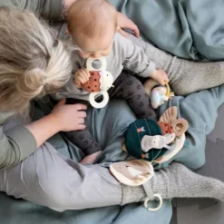 Sebra Bijtring En Rammelaar Lieveheersbeestje -Speelgoedwinkel sebra bijtring en rammelaar lieveheersbeestje 1