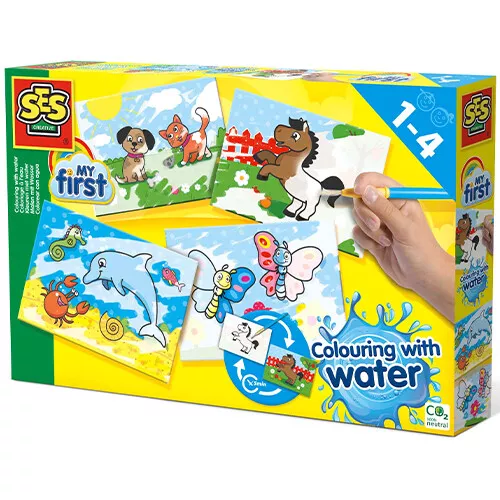 Ses Creative Magische Kleurplaten - 4st 3 Ses Creative Magische Kleurplaten - 4st