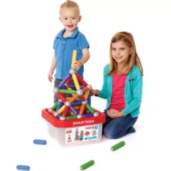Smartmax Magnetische Bouwset Build Xxl - 70st -Speelgoedwinkel smartmax magnetische bouwset build xxl 70st 3