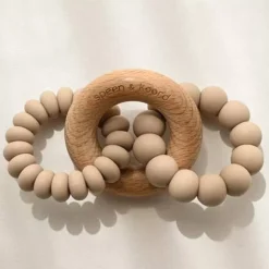 Speen En Koord Bijtring Joanne - Doeskin -Speelgoedwinkel speen en koord bijtring joanne doeskin