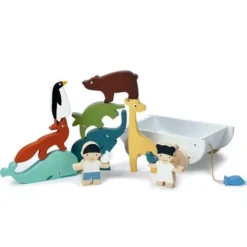Tender Leaf Toys Vriendenboot -Speelgoedwinkel tender leaf arkvannoach2