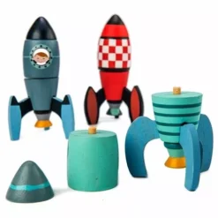 Tender Leaf Toys Bouwset Raketten -Speelgoedwinkel tender leaf toys raketten1