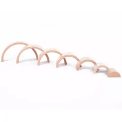 Tickit Stapelvormen Regenboog - 7st -Speelgoedwinkel tickit stapelvormen regenboog 7st