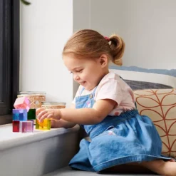 Tickit Transparante Blokken - 8st -Speelgoedwinkel tickit transparante blokken 8st 11