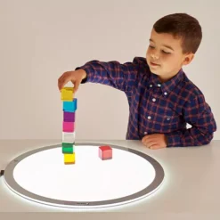 Tickit Transparante Blokken - 8st -Speelgoedwinkel tickit transparante blokken 8st 8