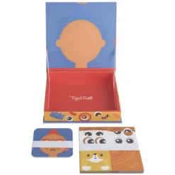 Tiger Tribe Magneetboek Magna Face - Mensen -Speelgoedwinkel tiger tribe magneetboek gezichten 4