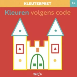 Uitgeverij Ballon Kleurboek Kleuterpret - Kleuren Volgens Code
