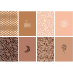 Vanpauline Ansichtkaarten - 8st