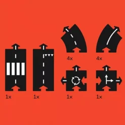 Waytoplay Ringweg - 12-delig -Speelgoedwinkel waytoplay ringweg 12 delig 3